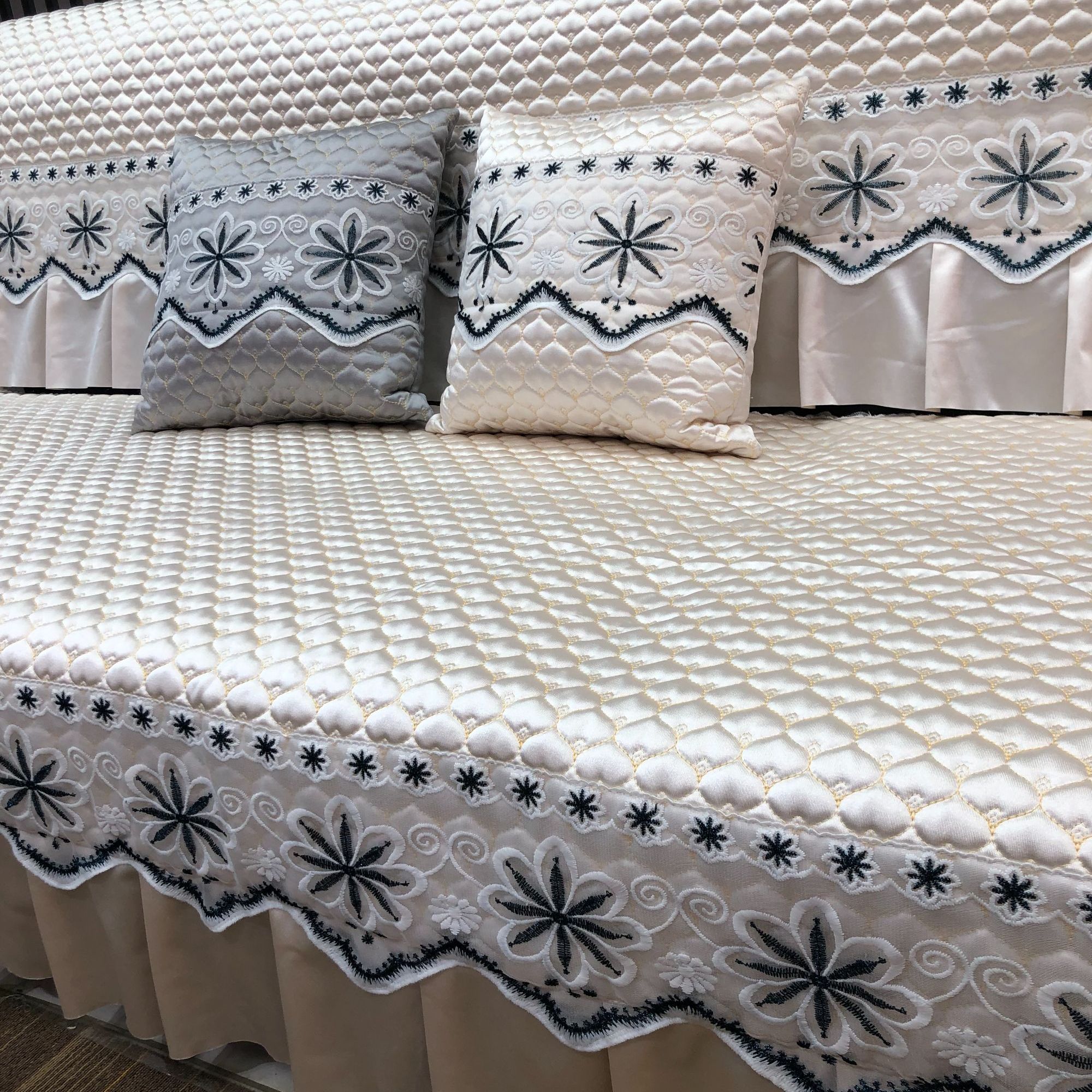 四季如意组合沙发垫防滑通用全盖简约轻奢坐垫高档布艺沙发垫