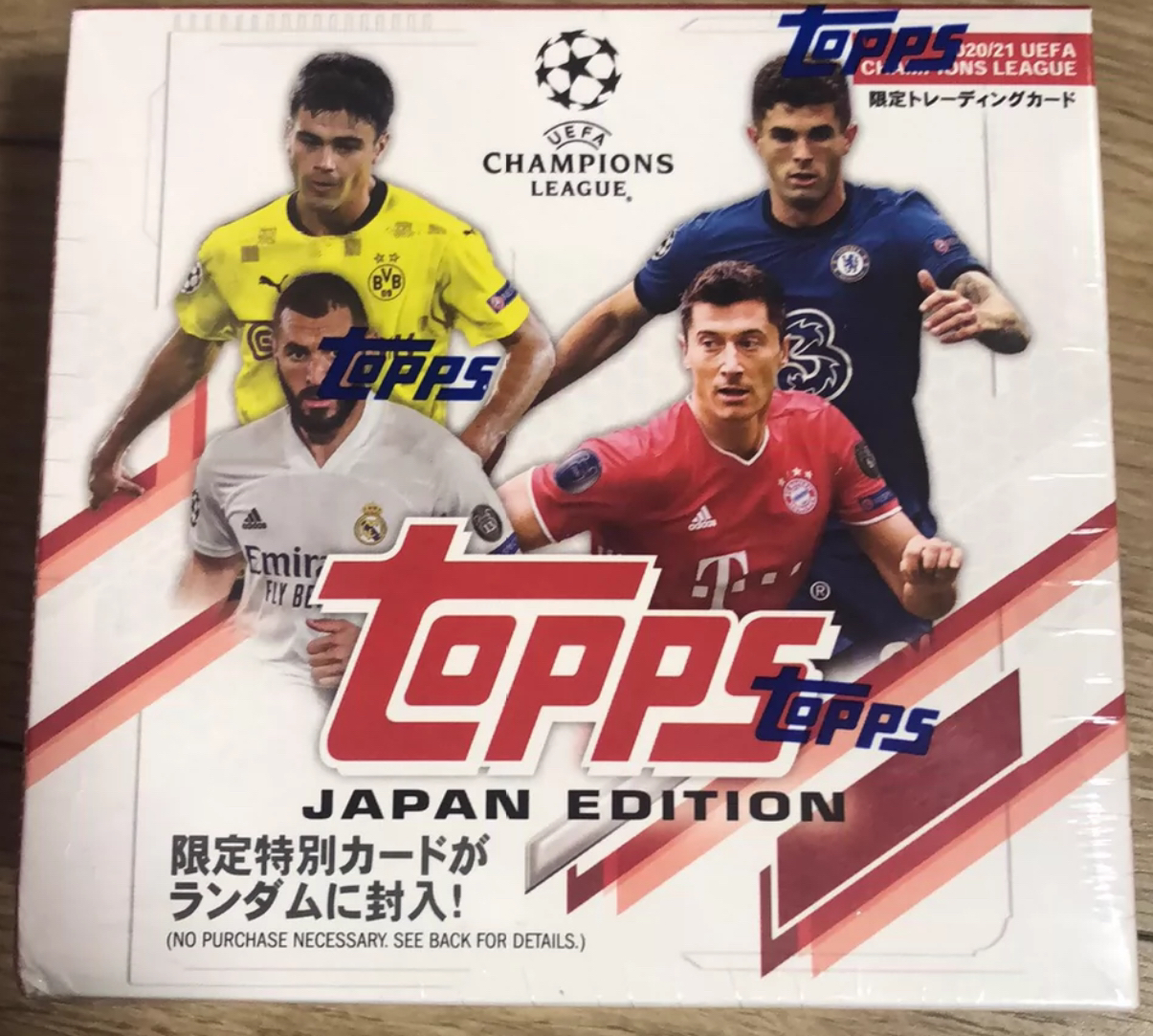 20/21 Topps UEFA Champions League 收藏卡盒