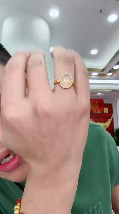 【闪购商品】玛瑙手饰未镶嵌蛋面戒指多样性发其一