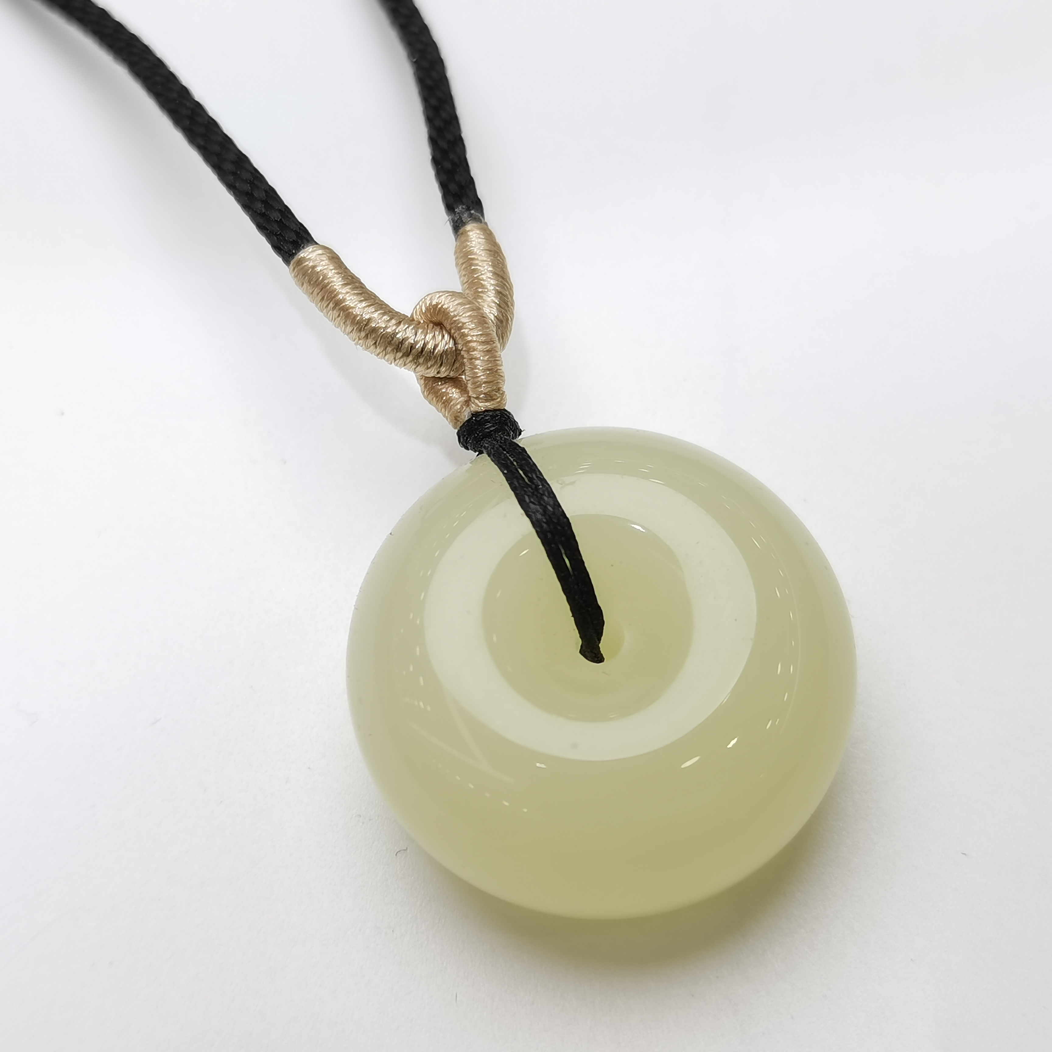 【金总】蜂蜜水平安扣吊坠赠绳子【多样性发其一】