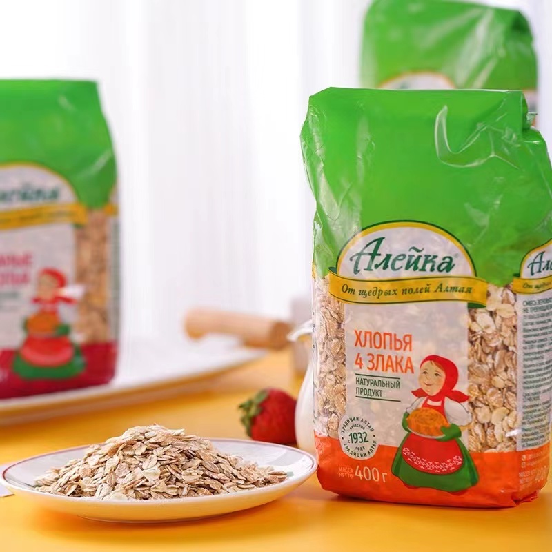 【四袋】俄罗斯原装进口艾利客什锦麦片/袋400g*4袋截止到2024.3