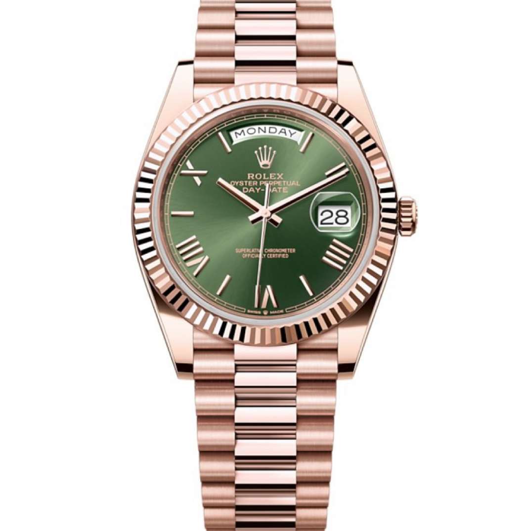 全新未使用 Rolex/劳力士 星期日历型/228235/40mm/24年全新