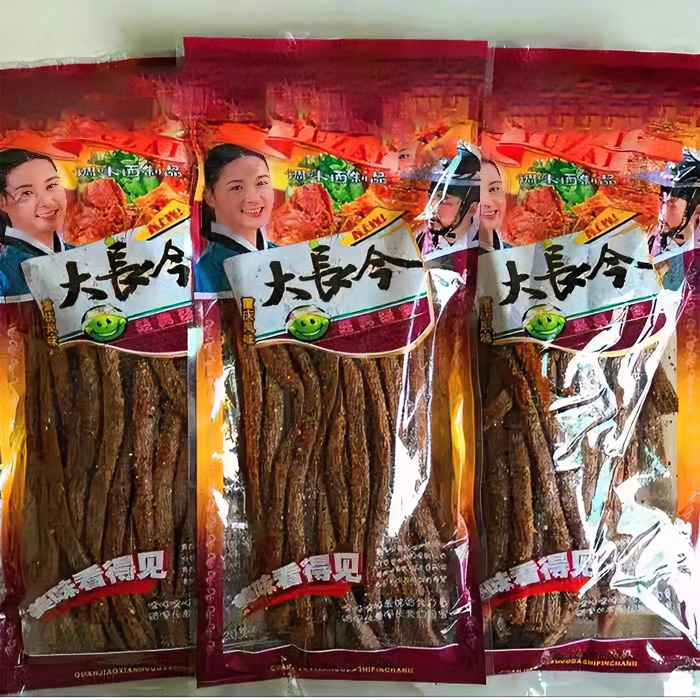 大长今辣条大长筋麻辣儿时8090怀旧素食面筋休闲零食童年回味甜辣
