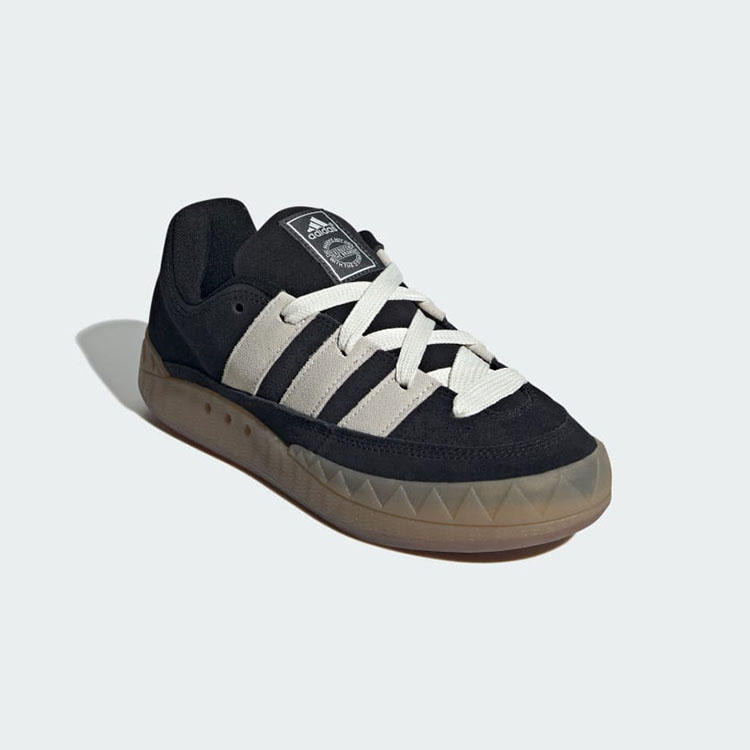 Adidas ADIMATIC运动休闲时尚黑色男女同款复古鲨鱼面包鞋 IE2224
