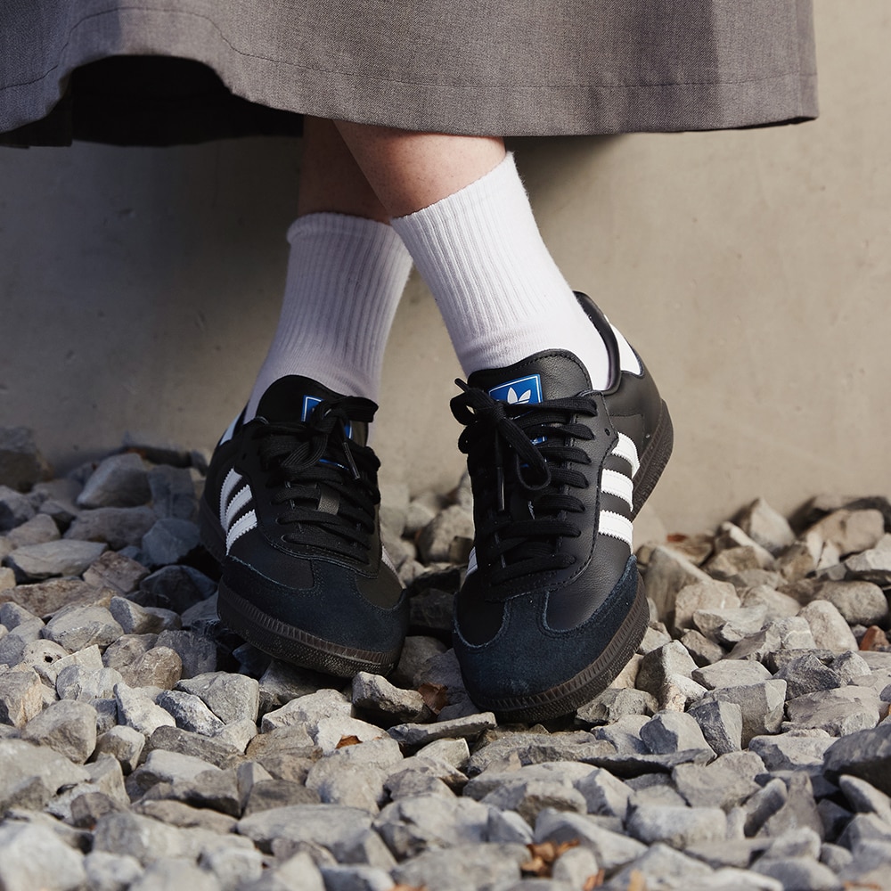 ADIDAS SAMBA OG SHOES 苏翊鸣同款经典运动鞋「T头鞋」黑色 B75807