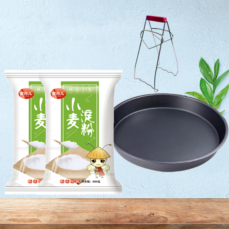 蜜丹儿 小麦淀粉500g/袋 澄粉澄面 凉皮原料粉