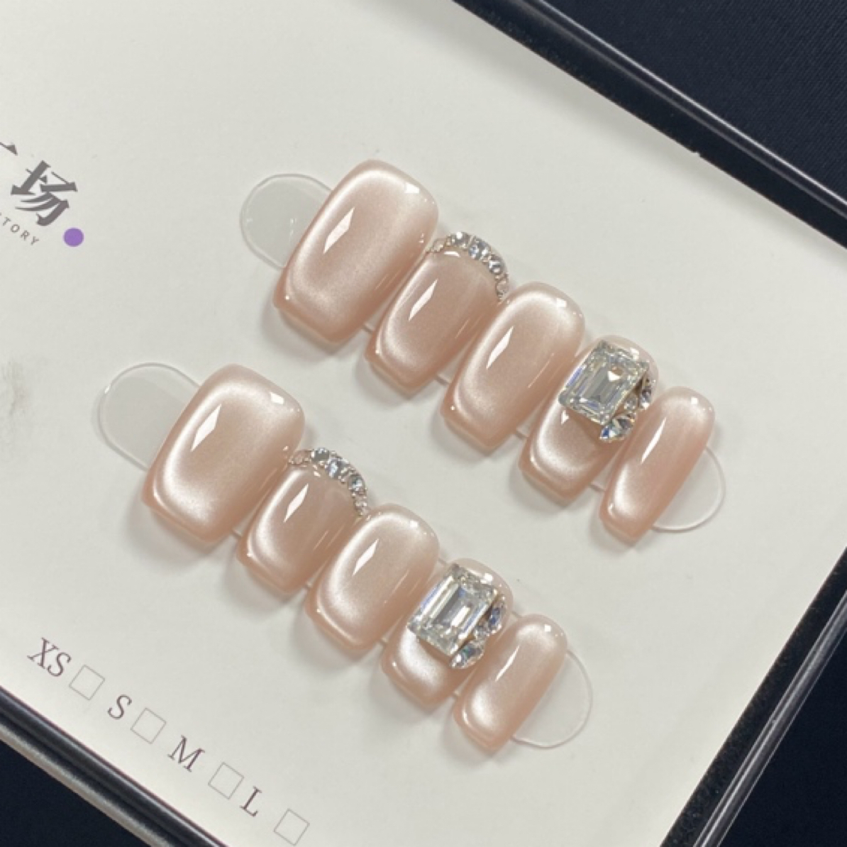 华子专属【我们的歌】纯手工新款高级感手工美甲穿戴甲（送工具包）