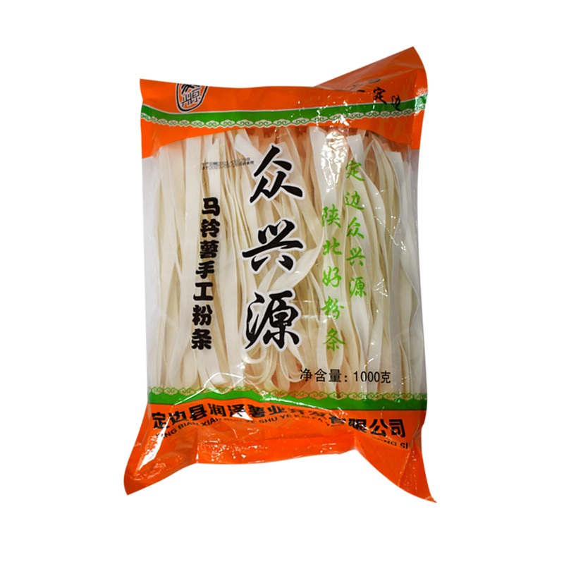 【唐艺专属】陕西定边优质马铃薯众兴源普通土豆粉条2斤装干粉条