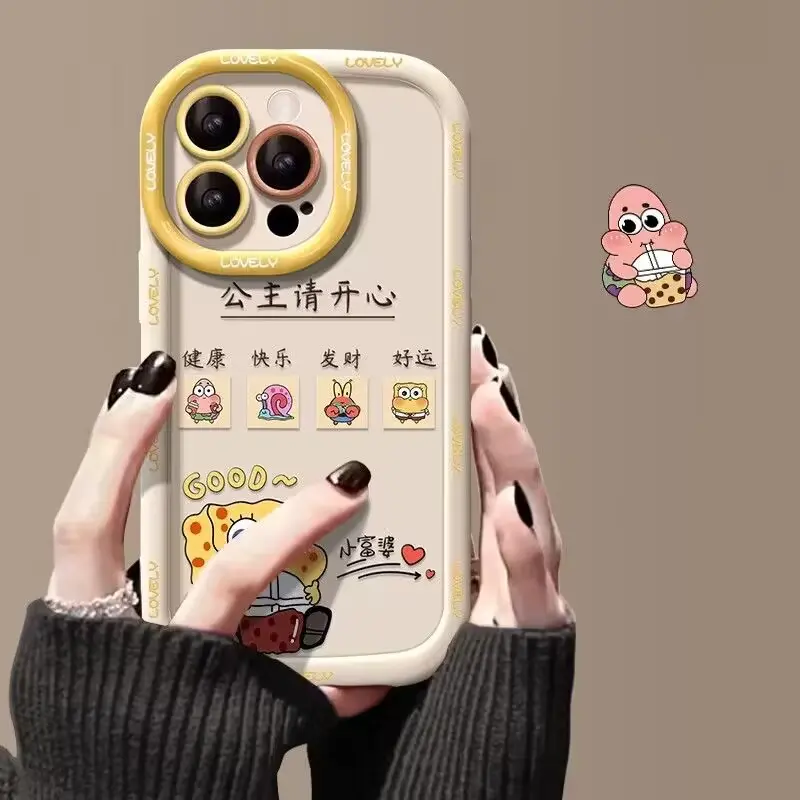 公主请开心苹果14iPhone15promax手机壳软胶12/13防摔ins女孩可爱