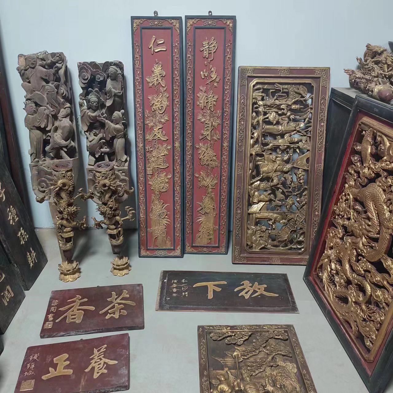 直播间专属链接匾额对联