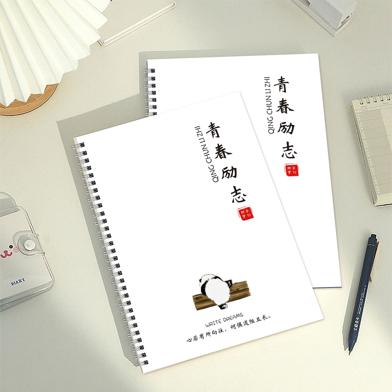 青春励志语录字帖高中生练玫瑰体柠檬海棠体奶酪体新款练字帖作文