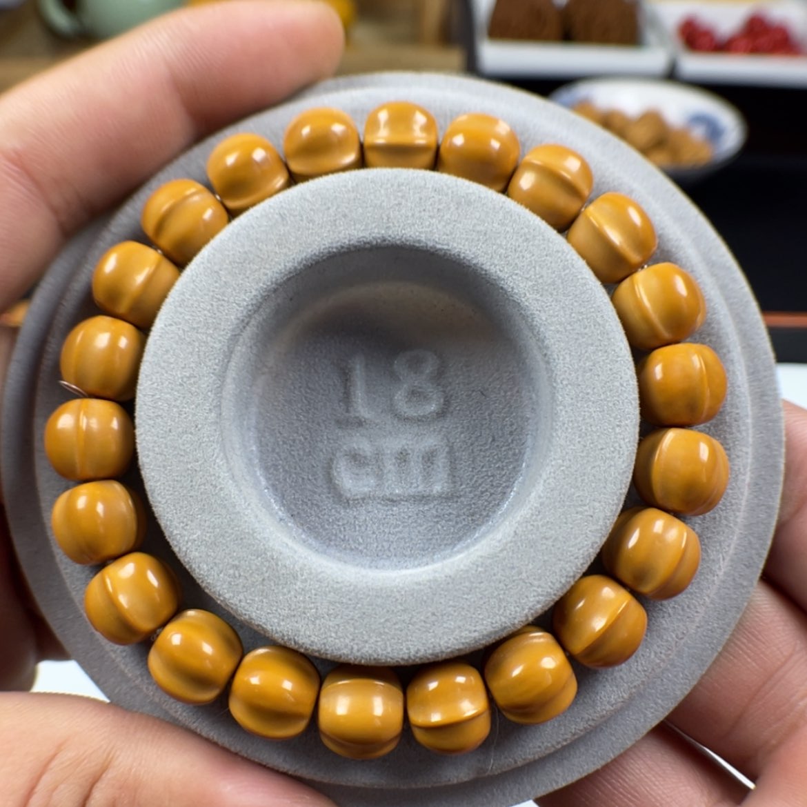 【闪购商品】猴头核桃手串全品11+三花鲨鱼