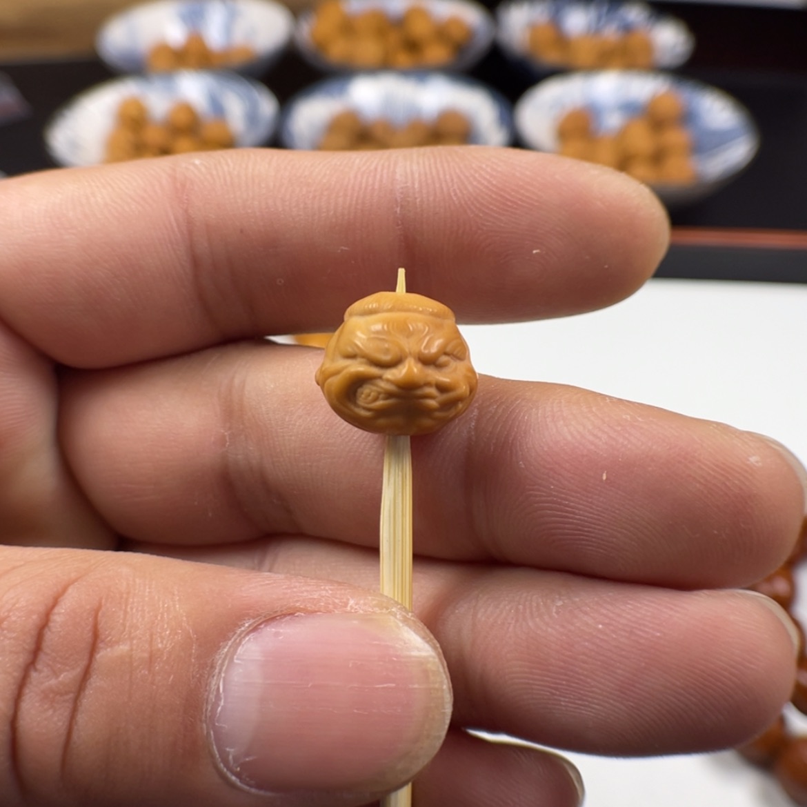 【闪购商品】猴头核桃手串14+恶僧小辫