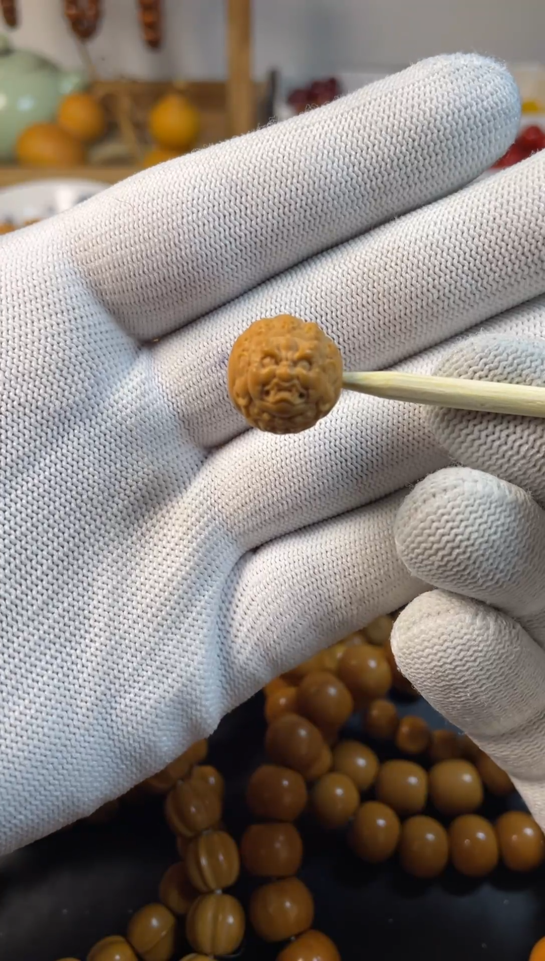 【闪购商品】猴头核桃吊坠3全品单颗大黑天16+