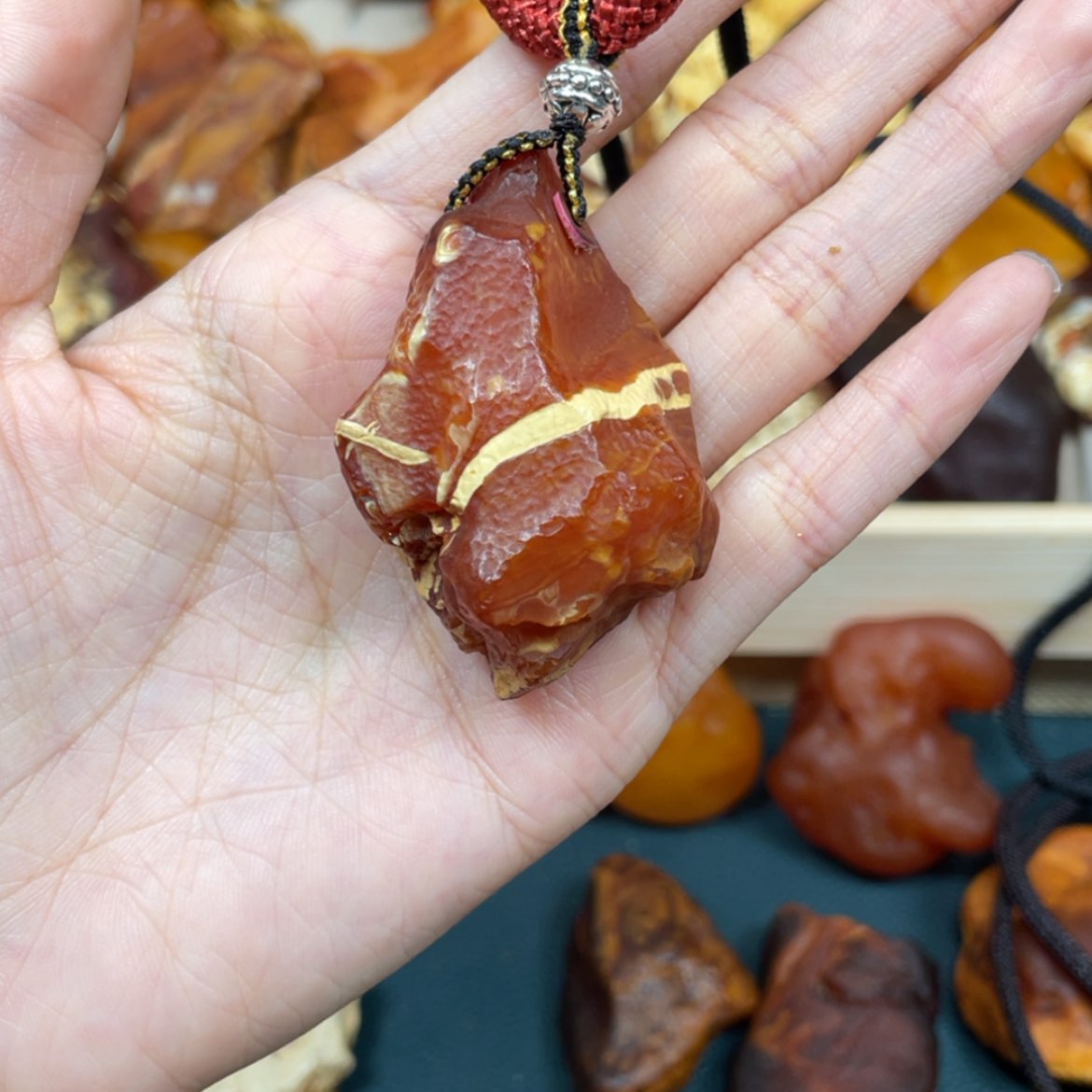 【闪购商品】琥珀珠宝奇石未镶嵌用****7