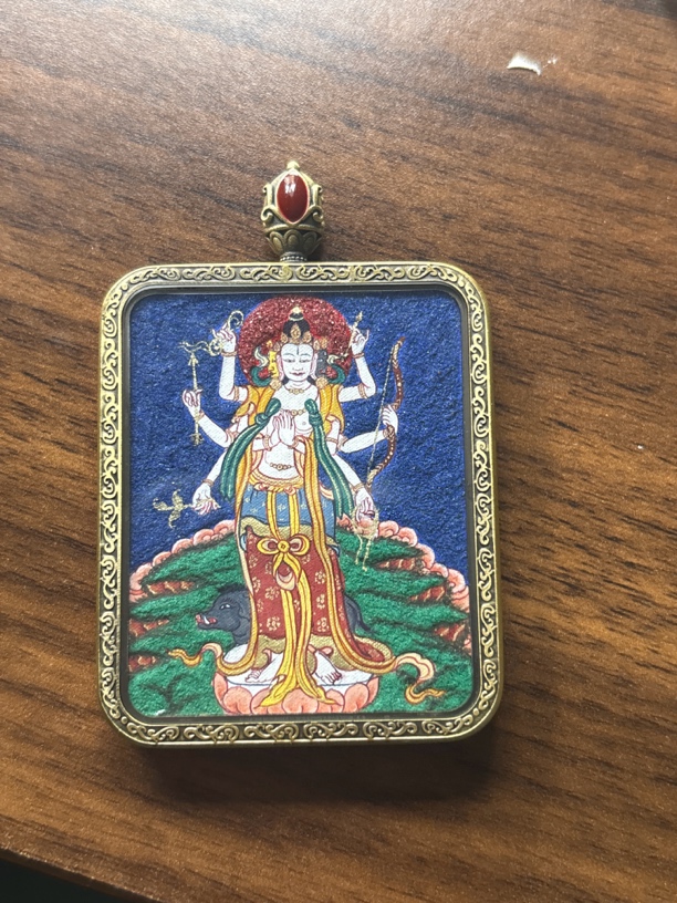 纯手工手绘唐卡魔利