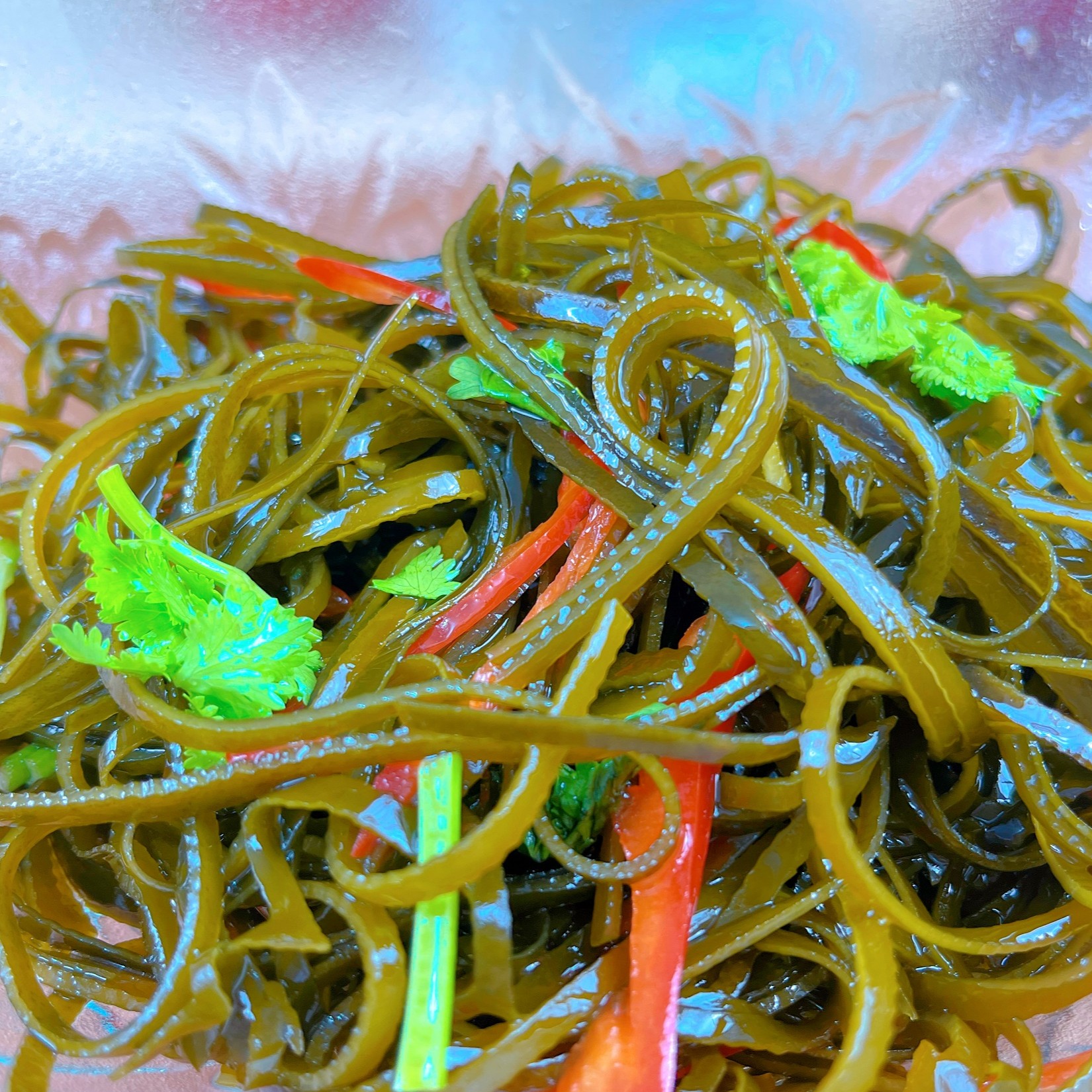 钦岛一品40g/包拍1发10包熟干海带丝 免蒸煮工厂直销1斤泡发6斤