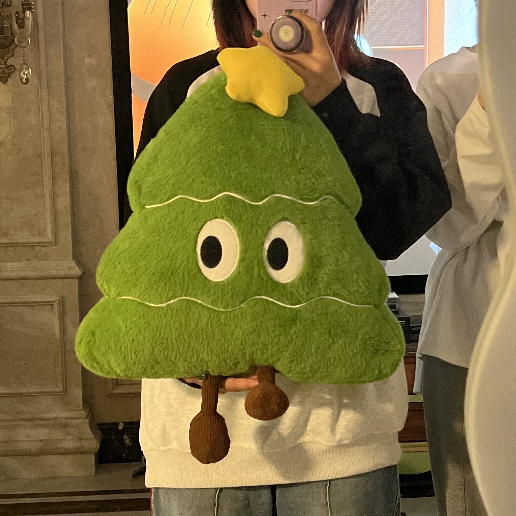 圣诞树玩偶毛绒玩具公仔娃娃抱枕女生睡觉生日礼物送平安夜节CC