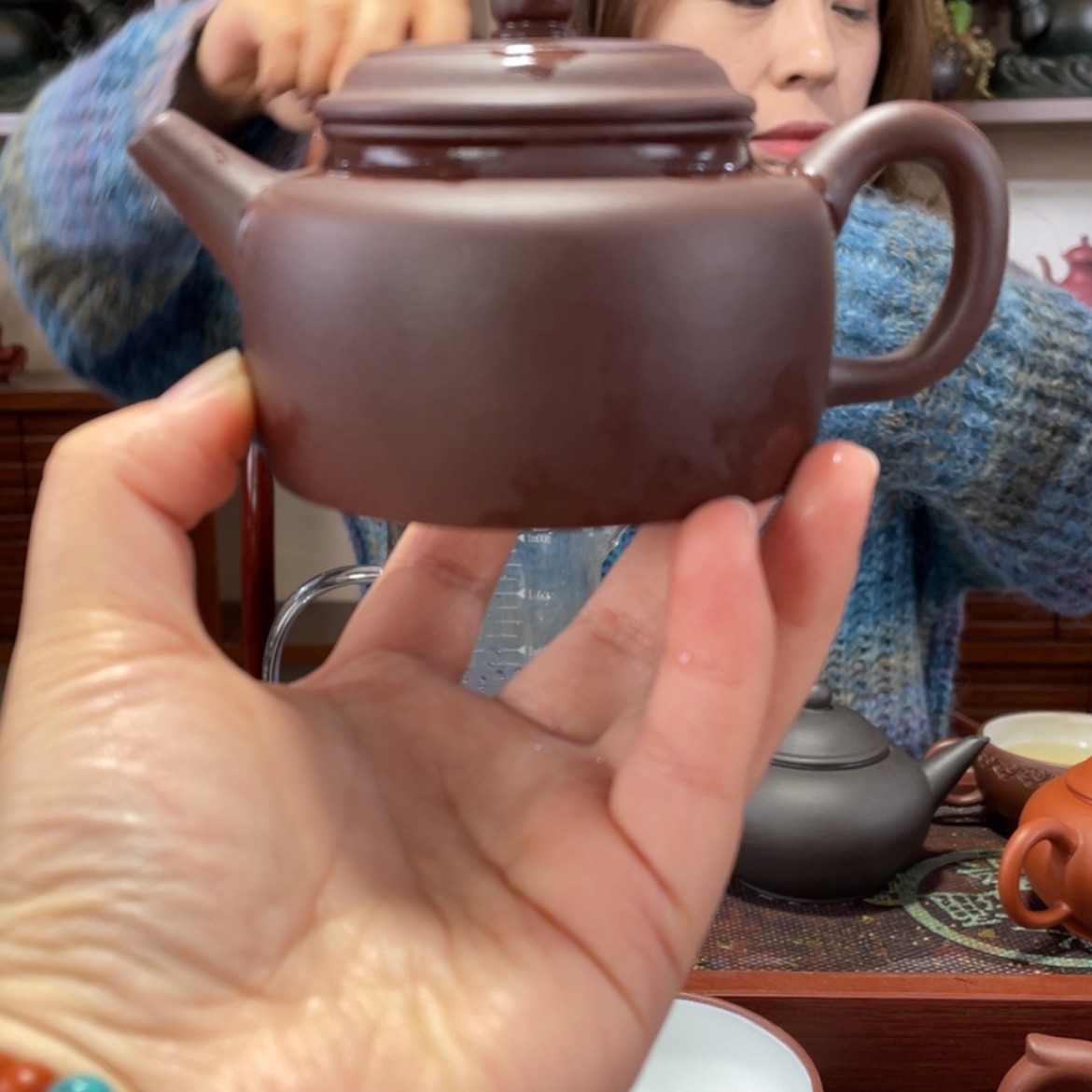 【闪购商品】紫砂茶壶菊*