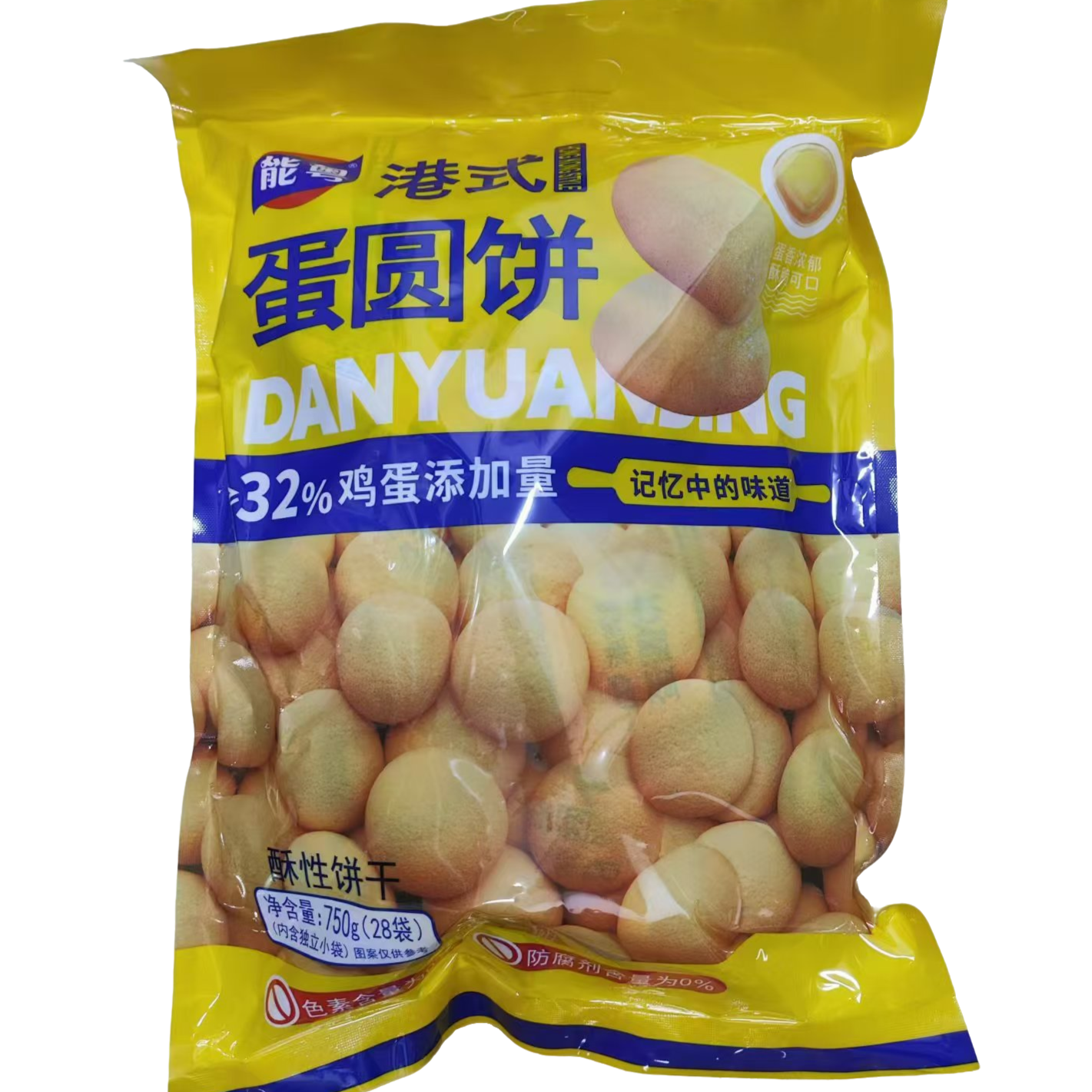 能粤港式蛋圆饼750g