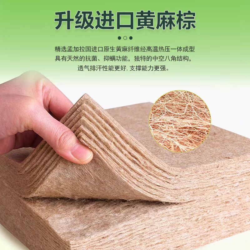 床垫席梦思巾厚家用卧室租房专用独立弹簧椰棕软垫