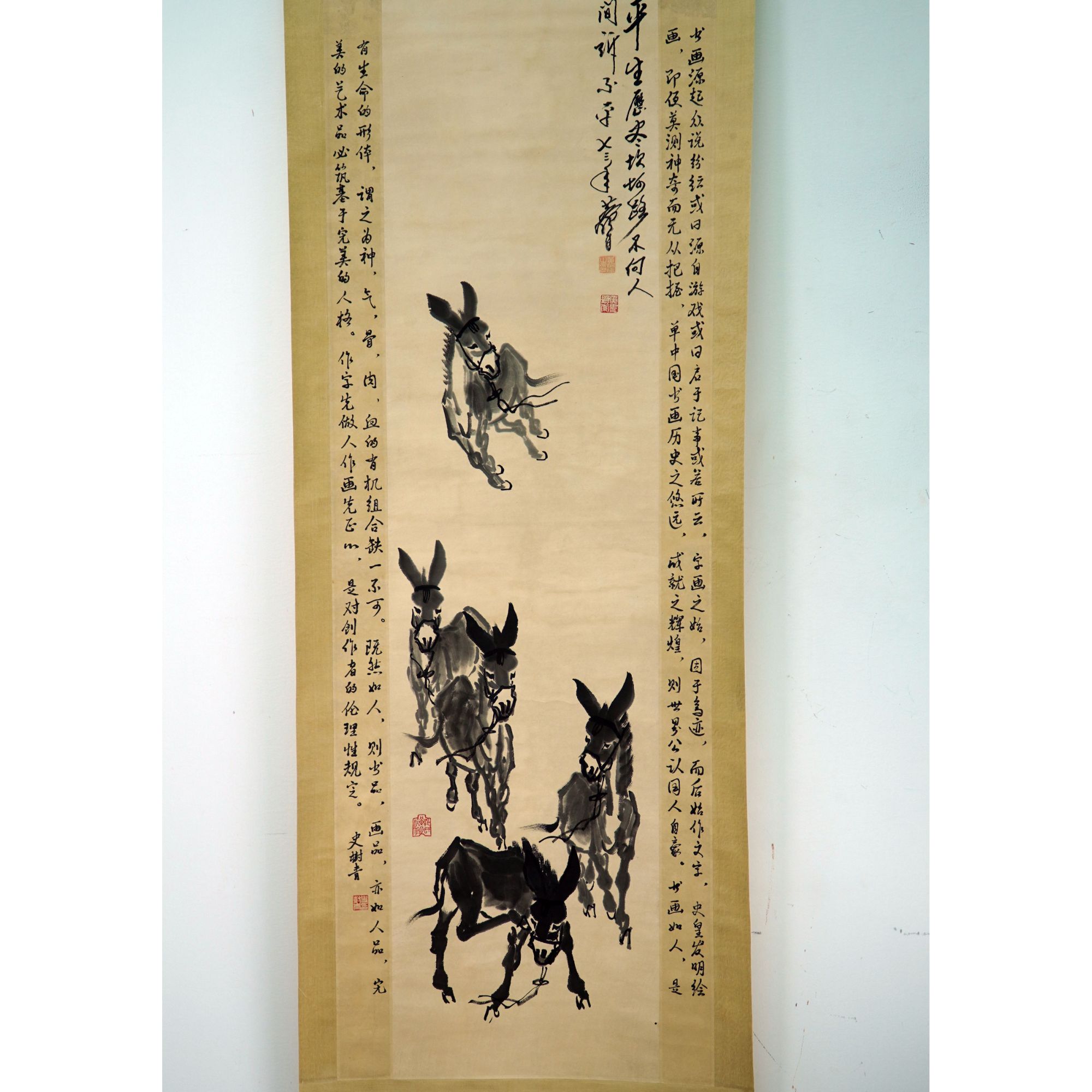专场二十lot38黄胄《驴》W1-2319【古董艺术拍卖品】
