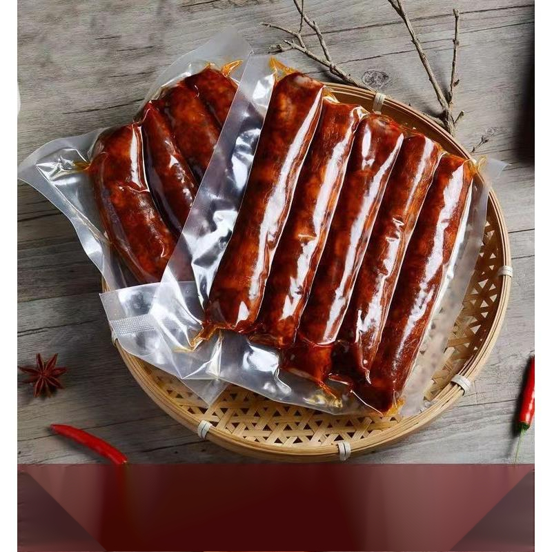 正宗腊肠四川特产农家手工烟熏川味麻辣香肠无淀粉另有腊肉斤装