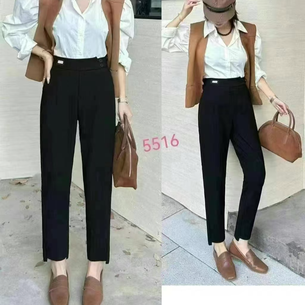 5516新款时尚显瘦百搭气质女士哈伦裤