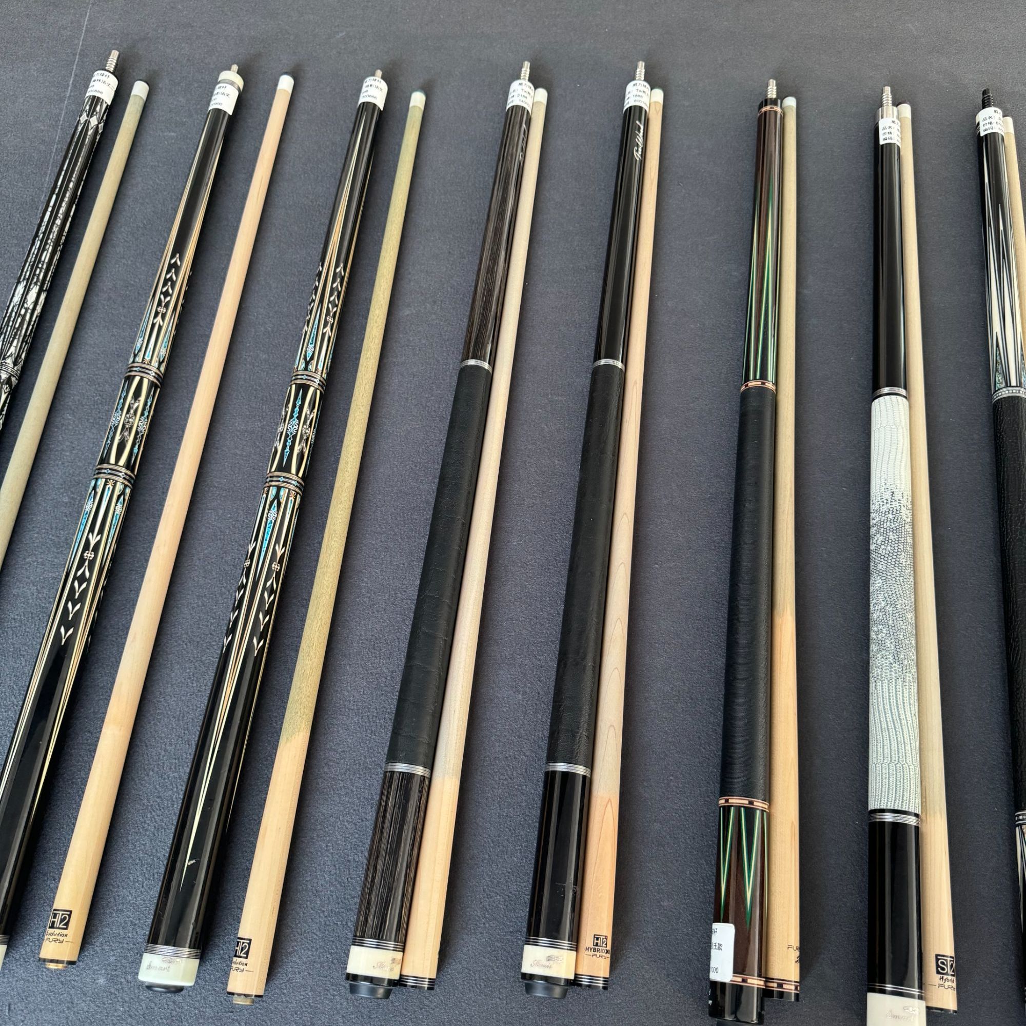 奥斯本兹丘泰克 威力 李斯球杆中高端大头杆 中式八球