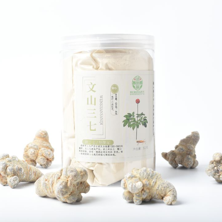 胡荣军文山三七代磨粉500g*1正宗散装细粉三七粉