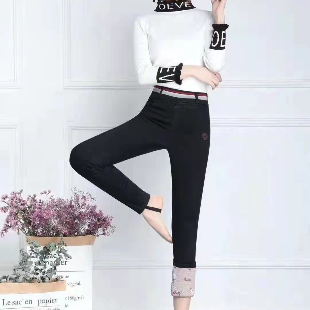 2023新款牛仔棉裤