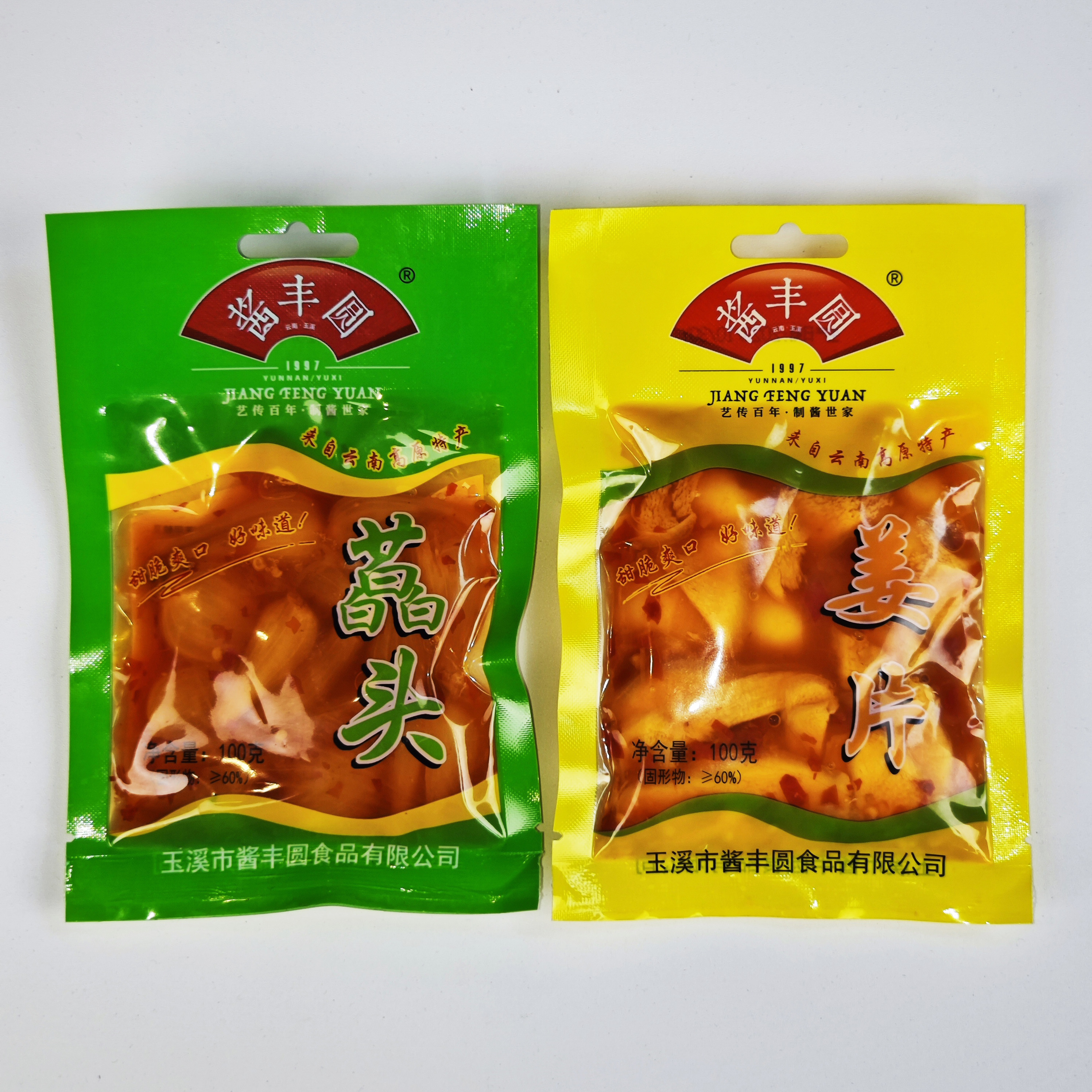 姜片或藠头100g*1袋