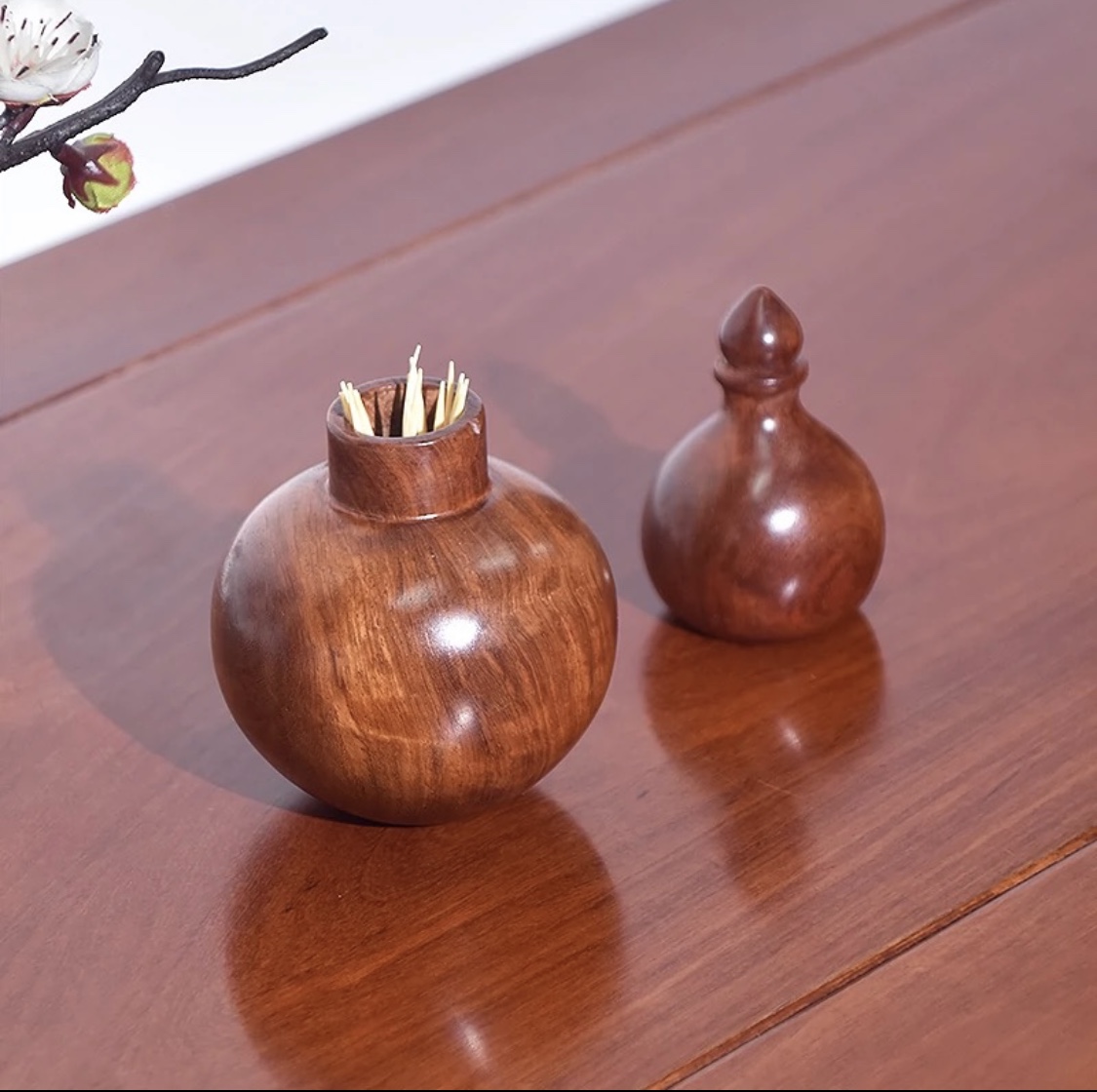 HM013-2中号葫芦牙签筒小摆件MH 尺寸：8*12cm