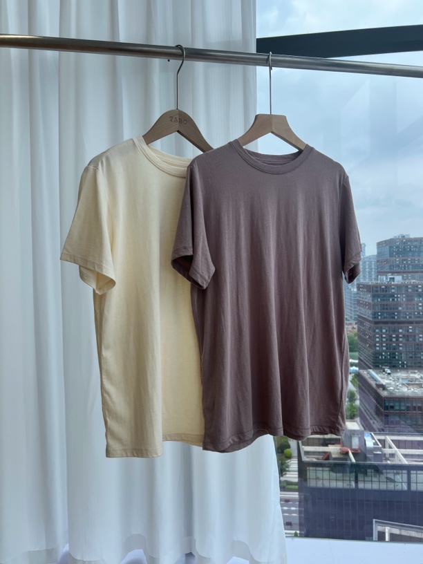 NINILIKES24新款羊毛净版百搭短袖