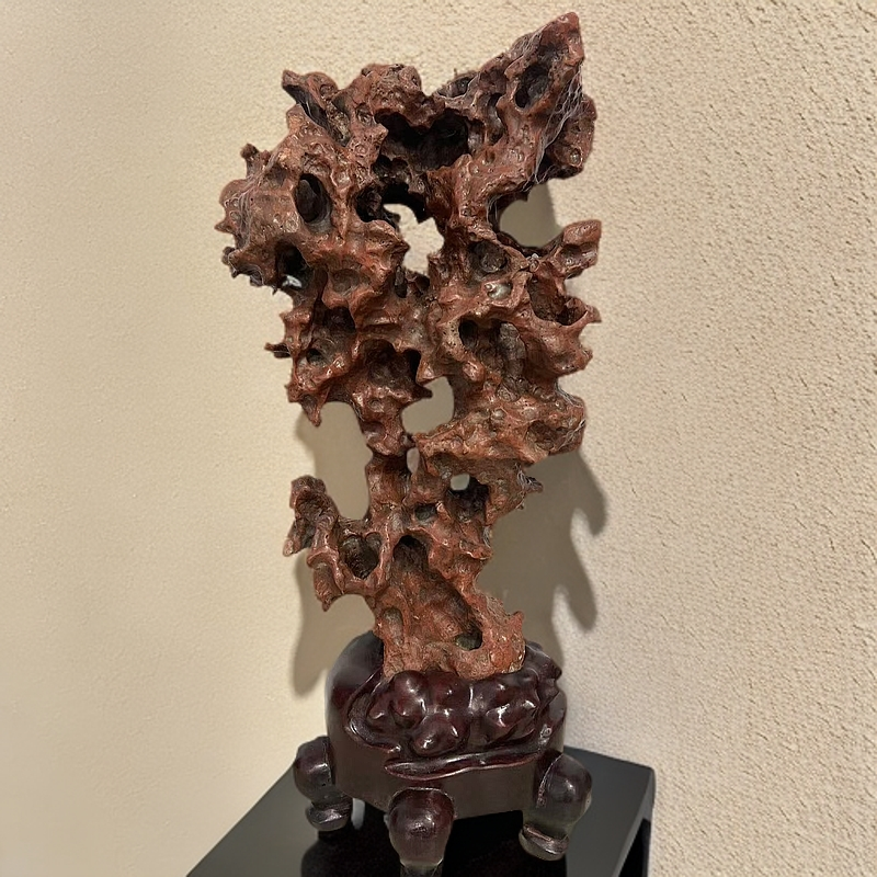 付米链接太湖石家居摆件创意玄关书房摆设