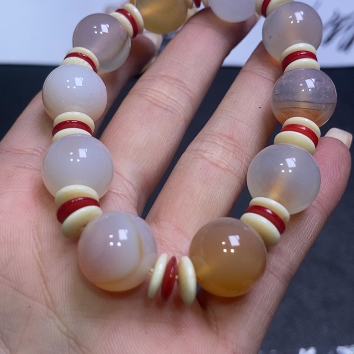 【闪购商品】烟晶手链银S925镶嵌28