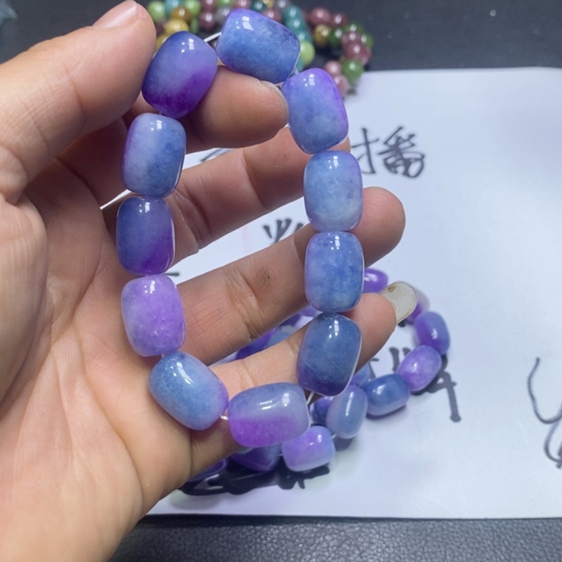 【闪购商品】水晶手链银S925镶嵌6