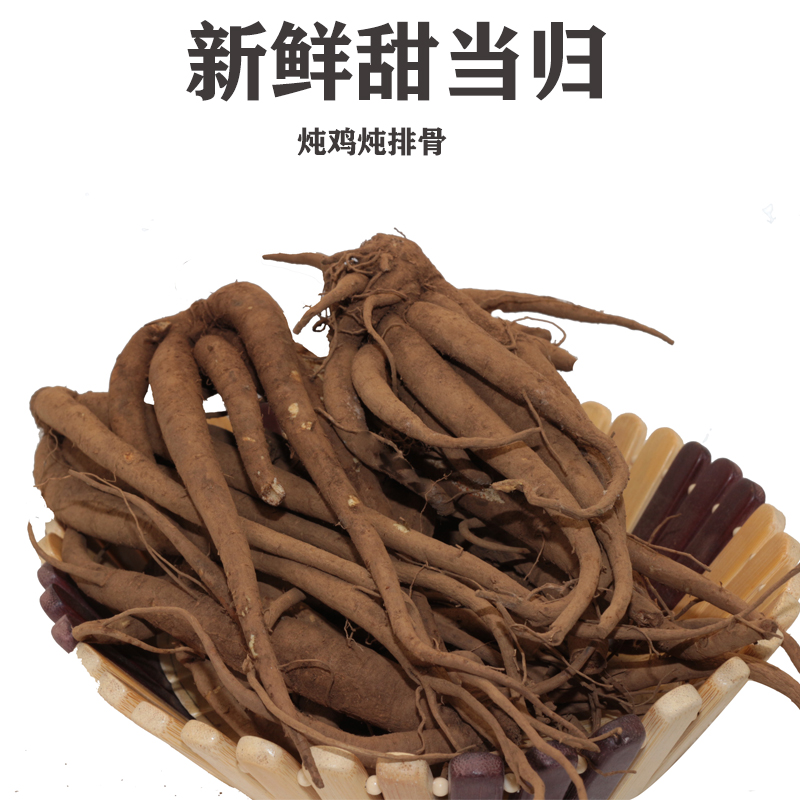 云南甜当归干货西归炖鸡鸭排骨汤现挖现发1斤2斤