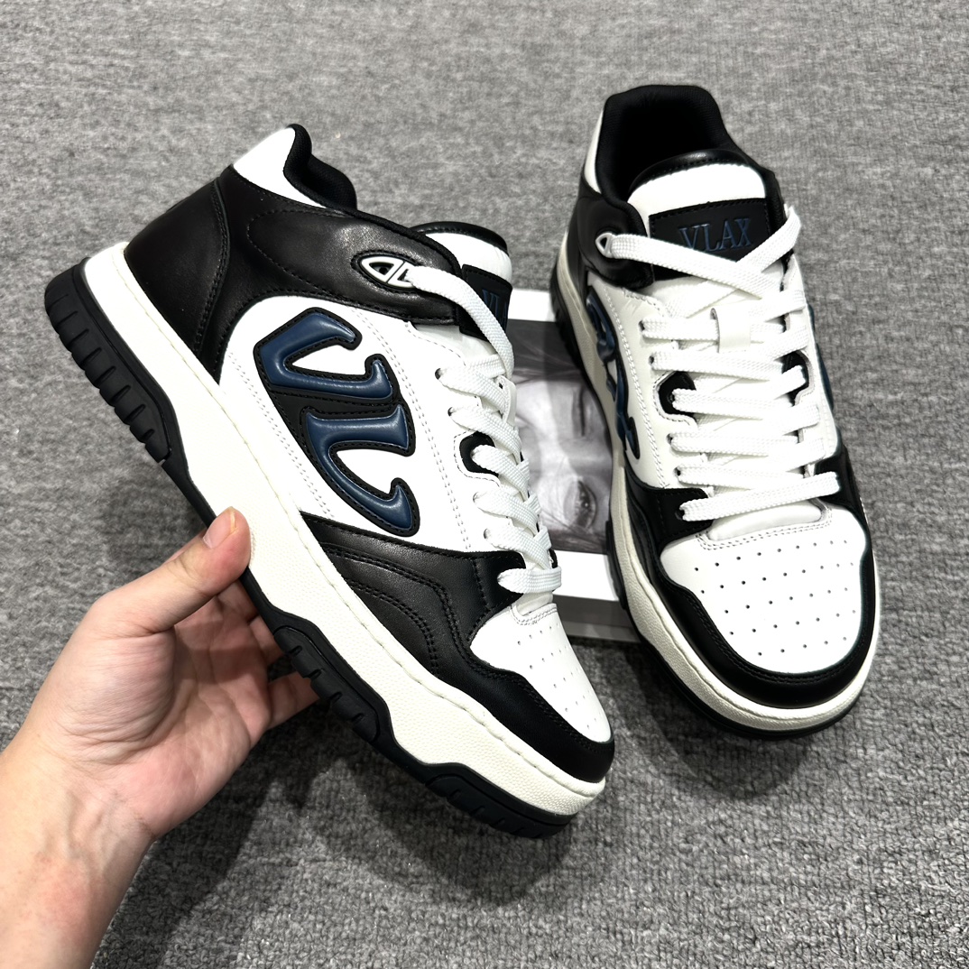 【V-LAX高端鞋子】新款真皮男鞋安脚百搭软底面板鞋潮潮流时尚休闲