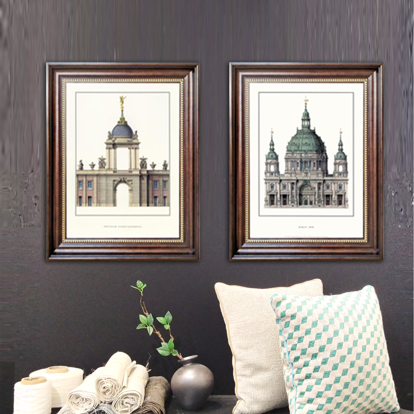 油画布装饰画现代美式法式欧式床头客厅沙发餐厅挂画儿童房能挂