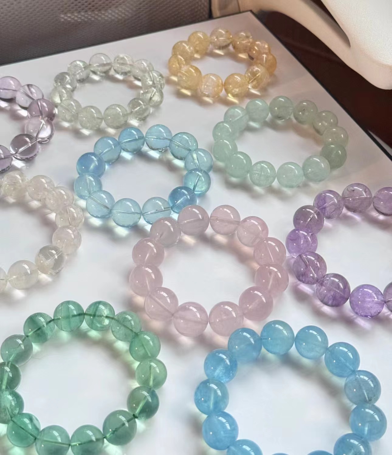 【一号链接】天然水晶手链手串