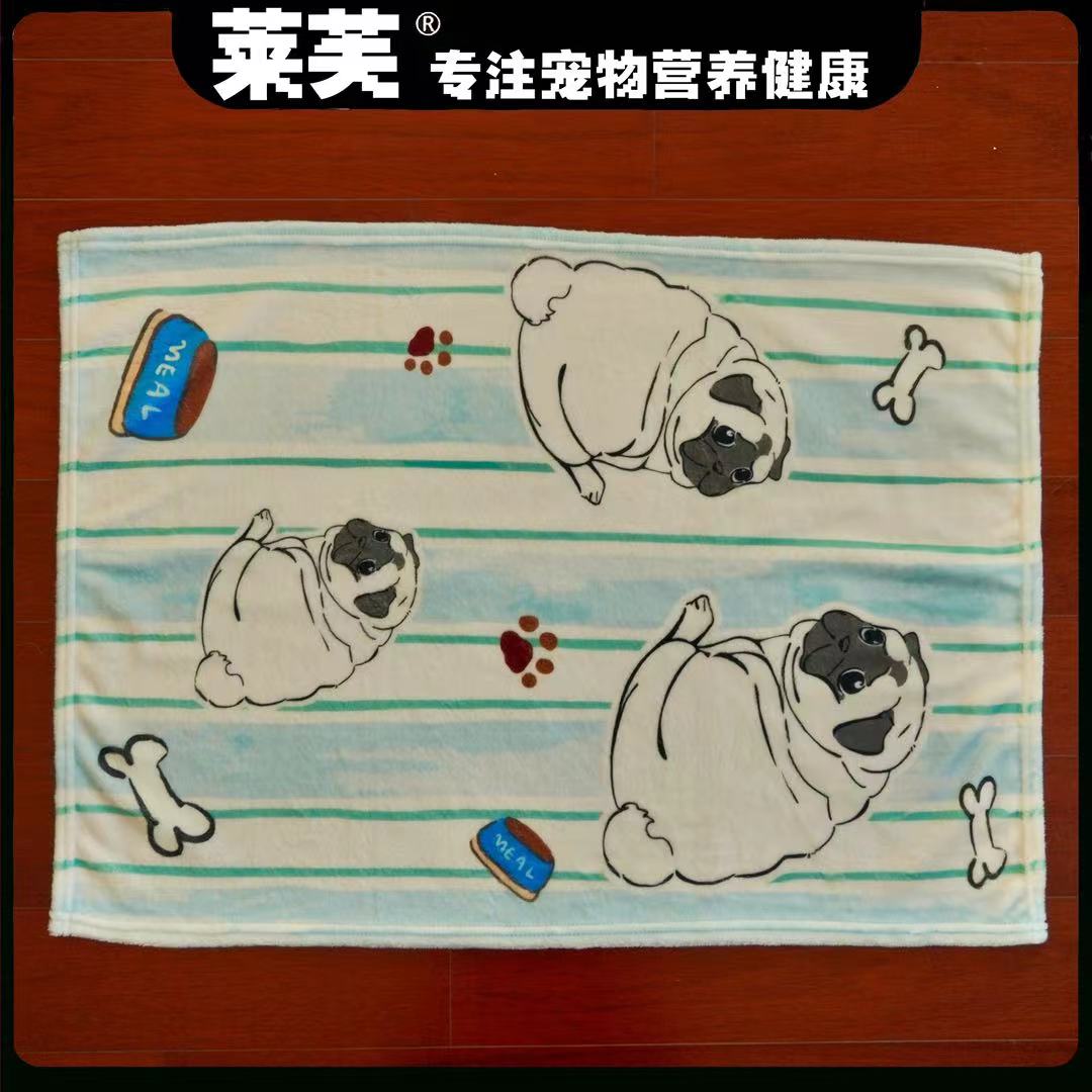 【超萌好物】50*70 宠物毛毯   可当毛巾可当小被子 