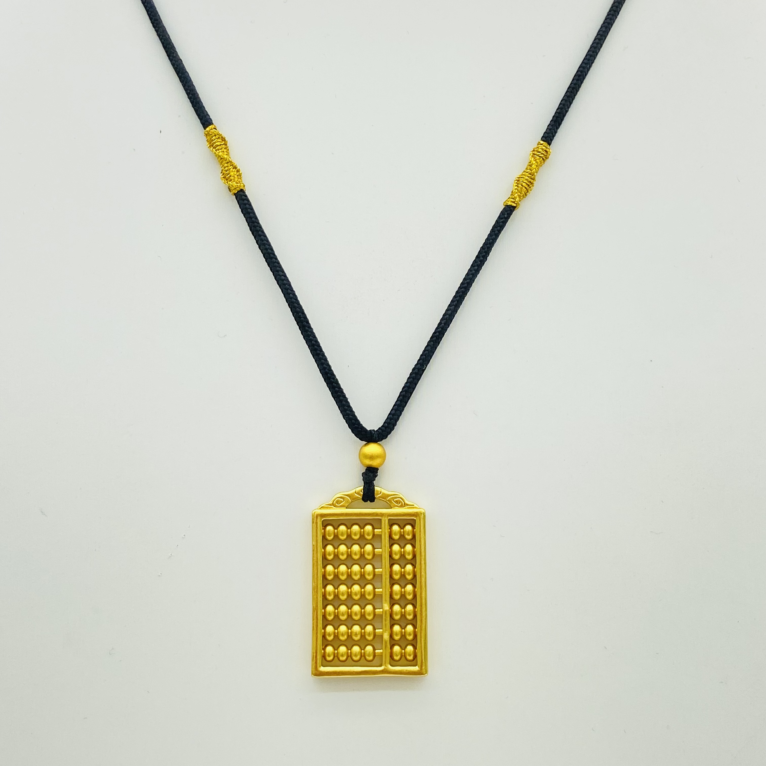 铜合金吊坠 精工小算盘吊坠