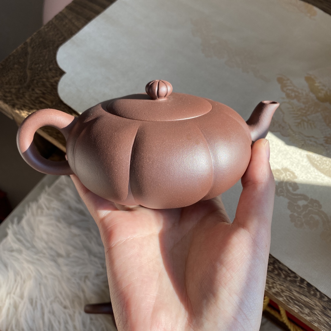 【菊瓣壶】精工半手工220cc