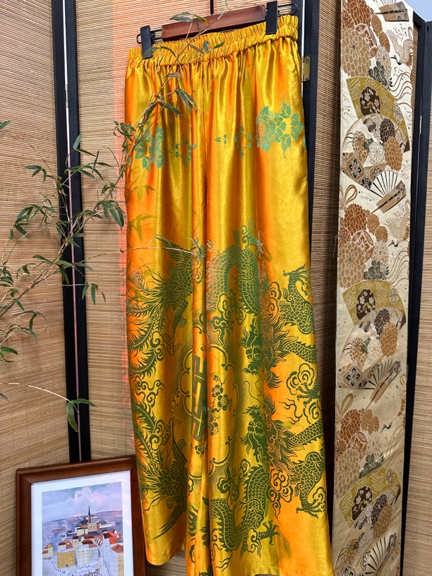 桑蚕丝老缎订制款链接盲拍随机订（老面料有微瑕介意勿拍）