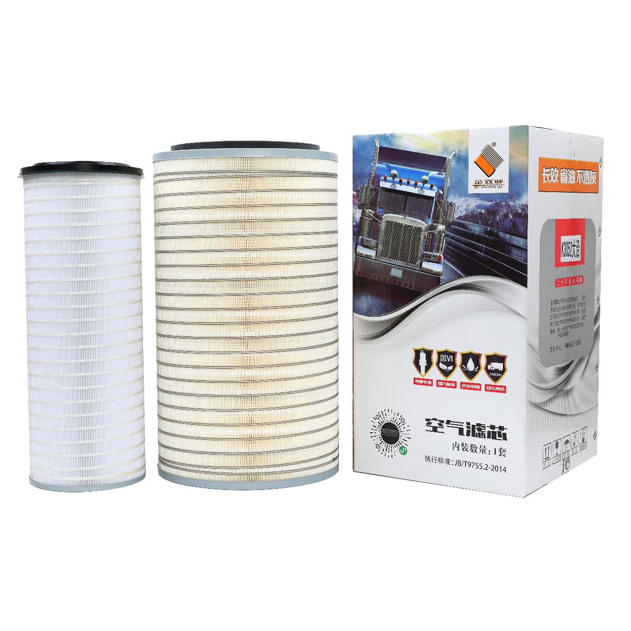 金双亚K3052大沿空气滤清器