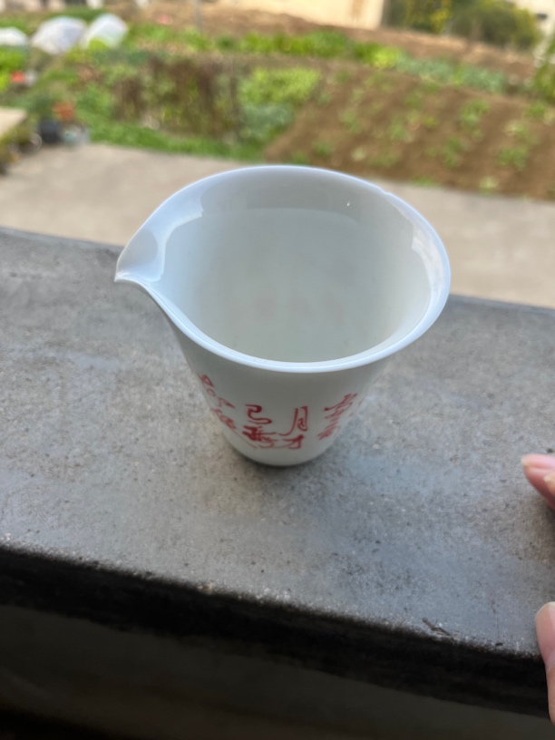 手绘诗文盖碗茶杯公道杯陶瓷功夫茶具大号匀杯高端耐热茶海分茶器