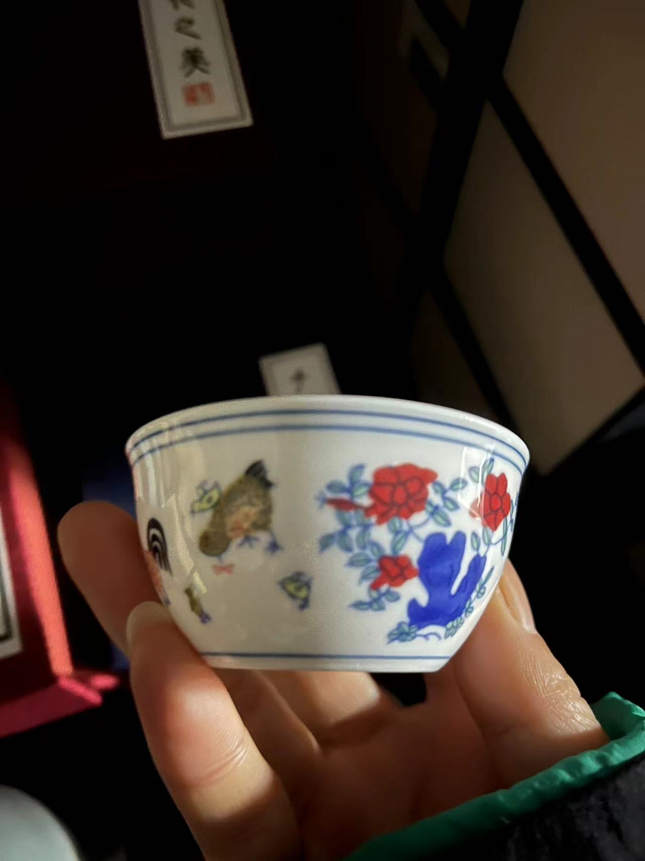 鸡缸杯