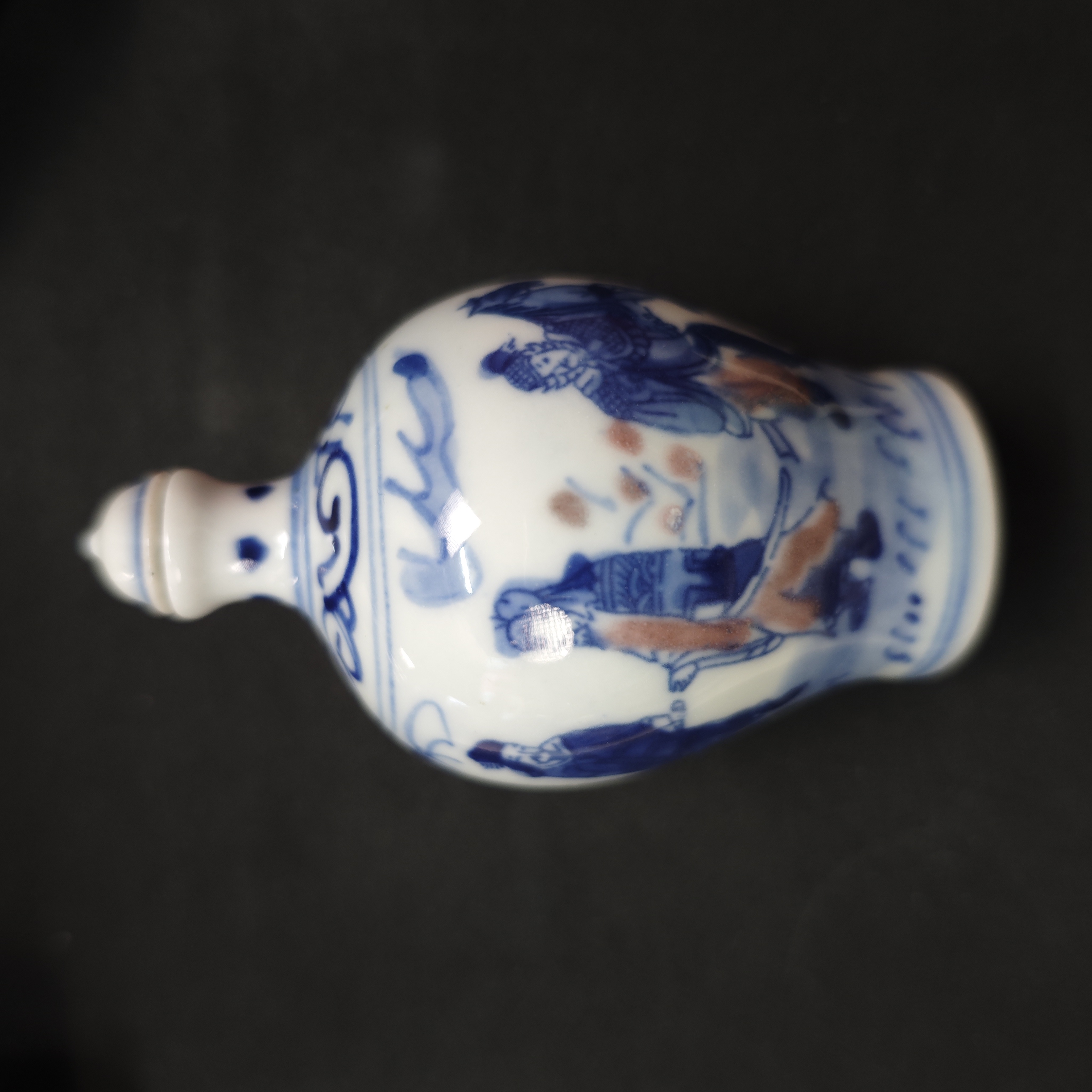 清&青花釉里红鼻烟壶YF02608