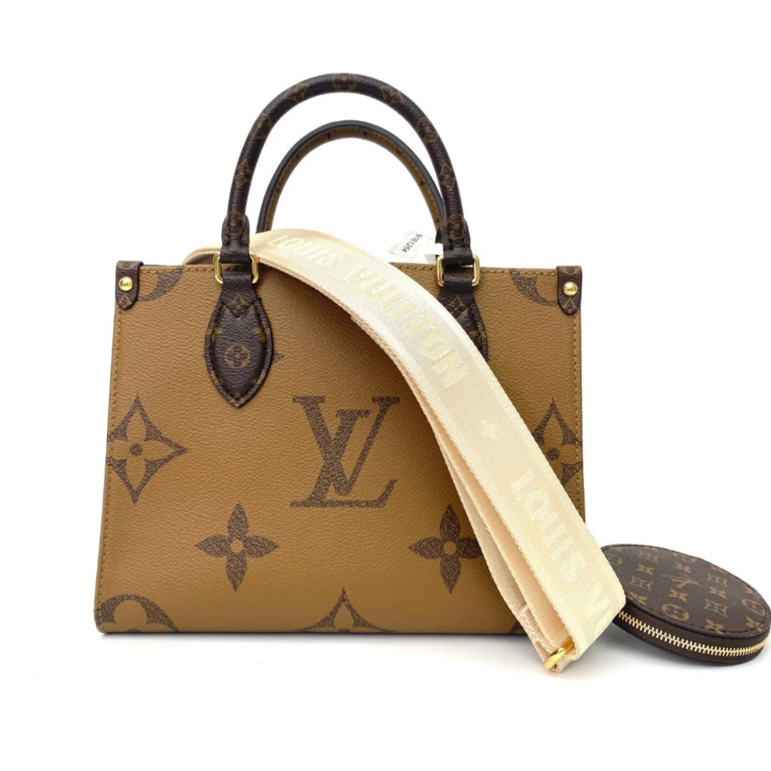 全新未使用  可乐/LV onthego小号/全新